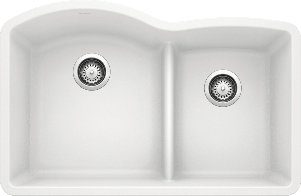 Blanco Diamond 1-3/4 Low Divide — Tarja de Silgranit