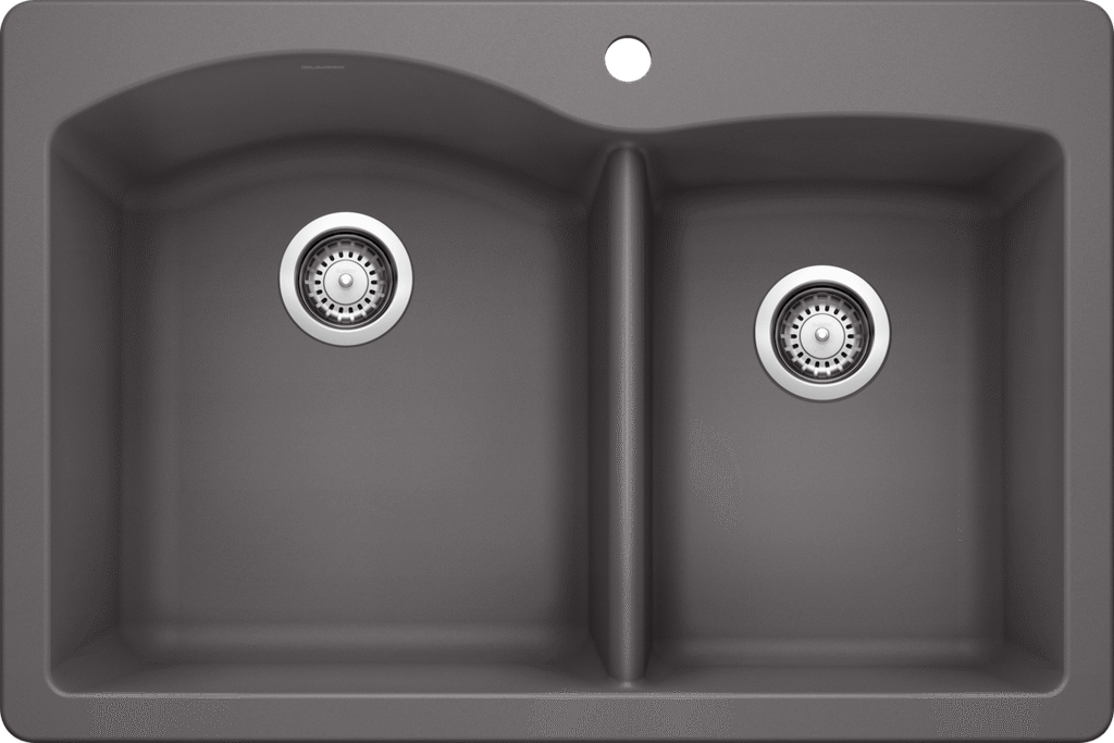 Blanco Diamond 1-3/4 Bowl Dual Mount — Tarja de Silgranit