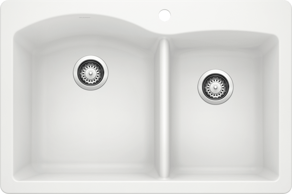 Blanco Diamond 1-3/4 Bowl Dual Mount — Tarja de Silgranit