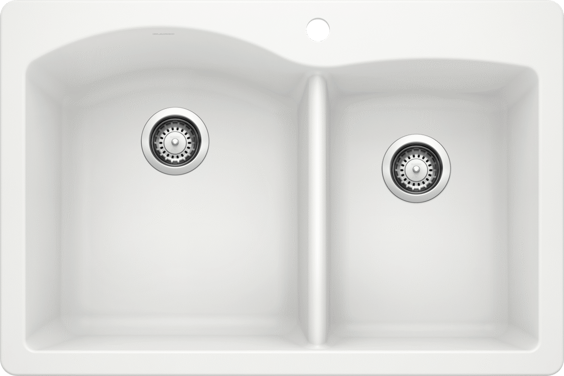 Blanco Diamond 1-3/4 Bowl Dual Mount — Tarja de Silgranit