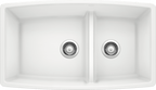 Blanco Performa Medium 1-3/4 Low Divide — Tarja de Silgranit