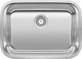 Blanco Stellar Medium Single Bowl — Tarja de Acero Inoxidable — vista 2