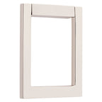 Baldwin Hardware Contemporary Square Aldaba de Puerta 0183 — Níquel pulido Lifetime