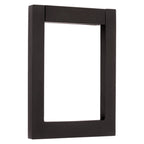 Baldwin Hardware Contemporary Square Aldaba de Puerta 0183 — Bronce aceitado