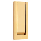 Baldwin Hardware Modern Aldaba de Puerta 0184 — Latón satinado Lifetime