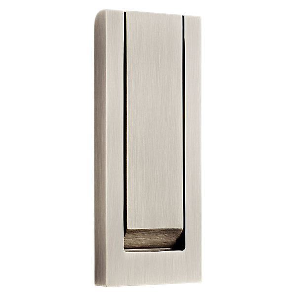 Baldwin Hardware Modern Aldaba de Puerta 0184 — Níquel satinado Lifetime