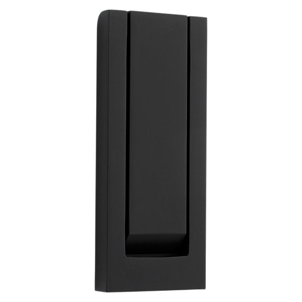 Baldwin Hardware Modern Aldaba de Puerta 0184 — Negro satinado