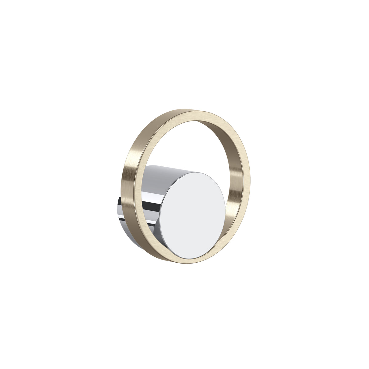 Rohl Eclissi Manija para Mezcladora de Cocina - Cromo Pulido / Níquel Satinado