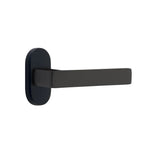 Negro Mate · 1-1/2" x3" Oval Rosette