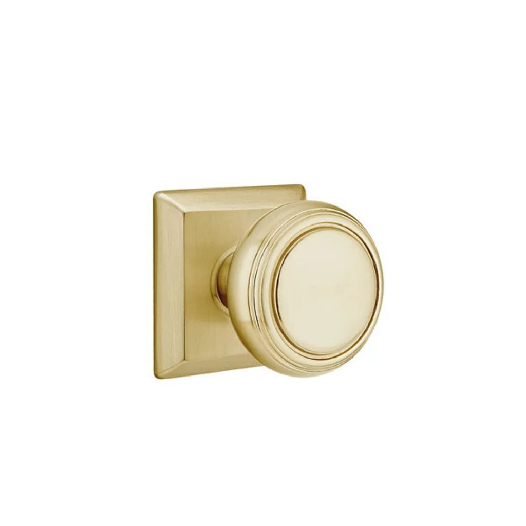 Latón Satinado · Quincy Rosette