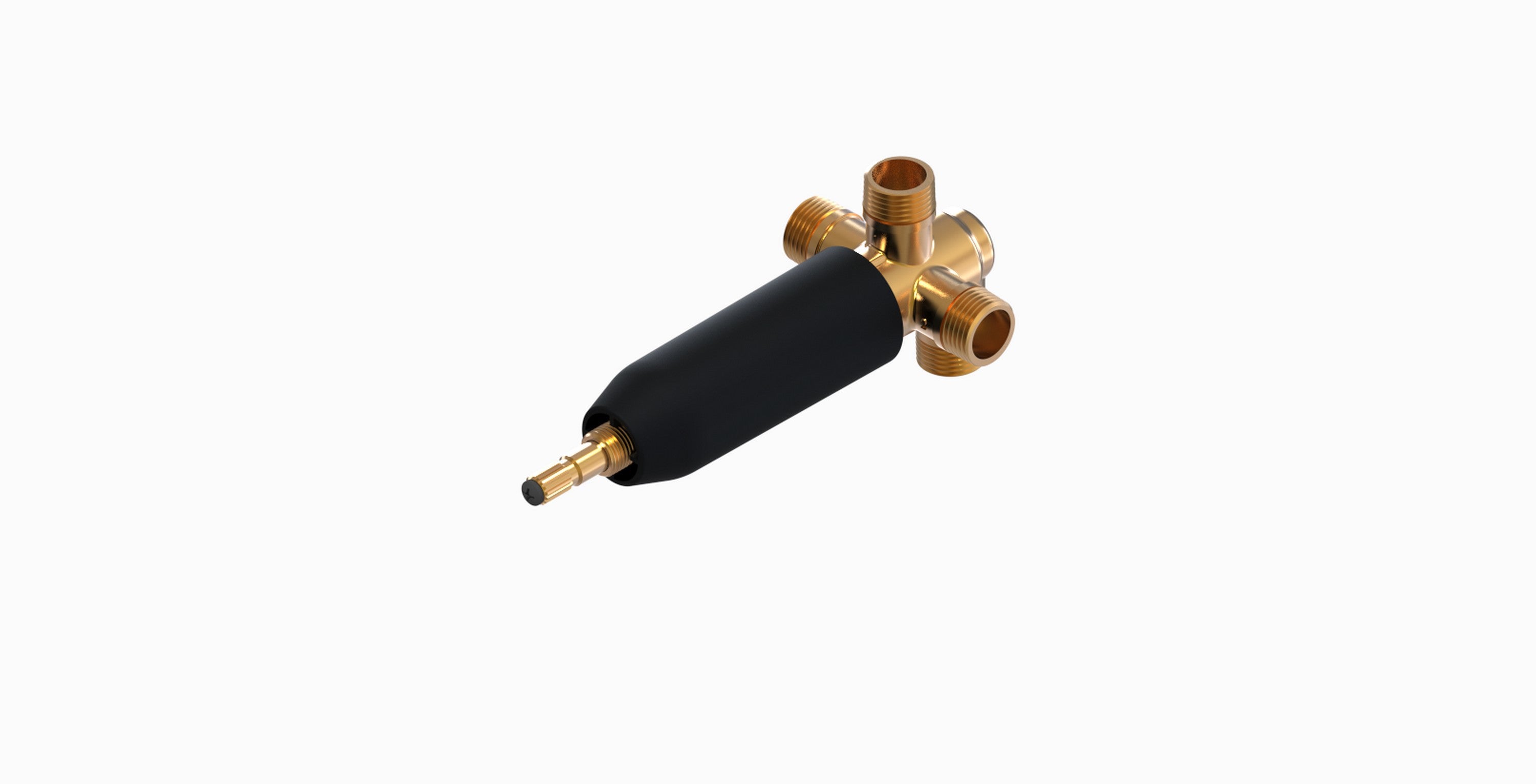 Newport Brass 1-617 — Válvula Desviadora de Empotrar de 1/2"