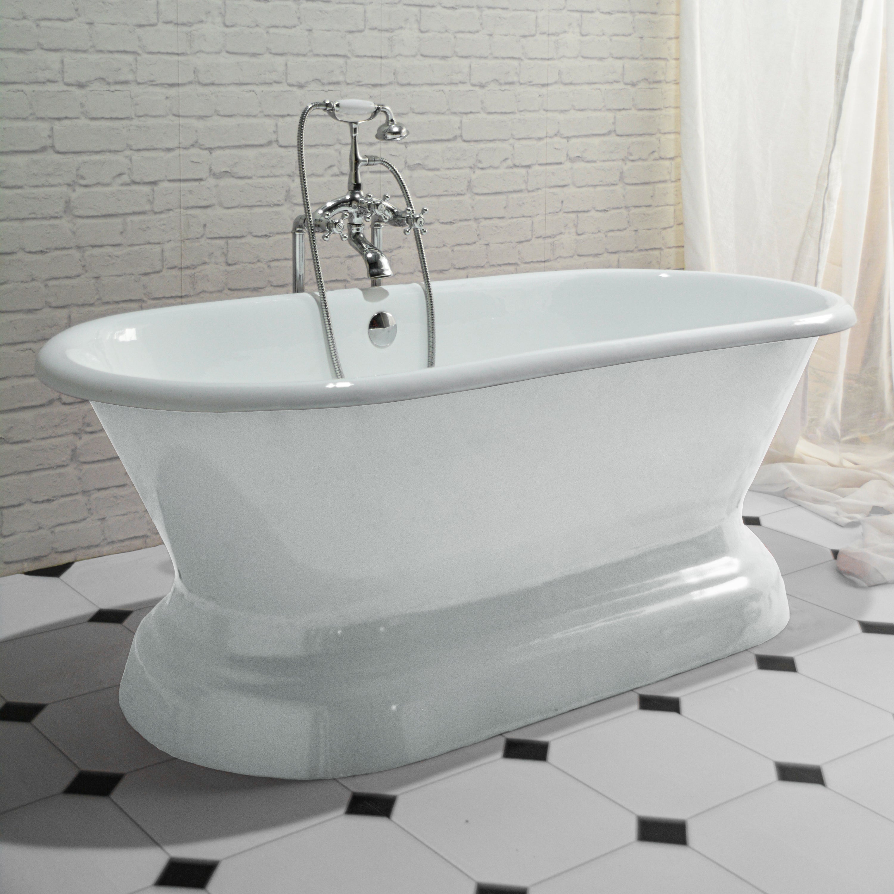 Barclay Duet bañera de hierro fundido — vista de producto