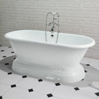 Barclay Duet bañera de hierro fundido — vista de producto