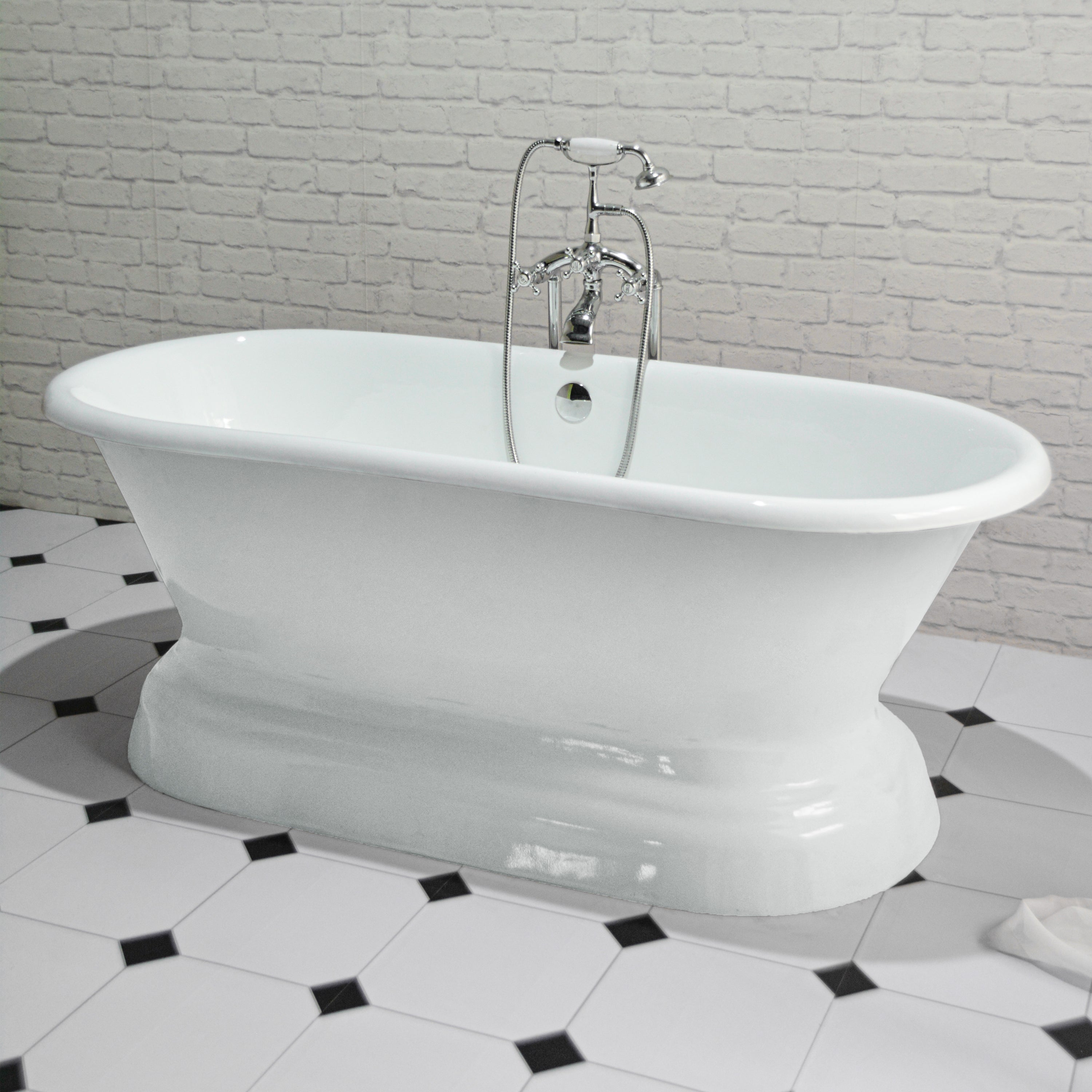 Barclay Duet bañera de hierro fundido — vista de producto