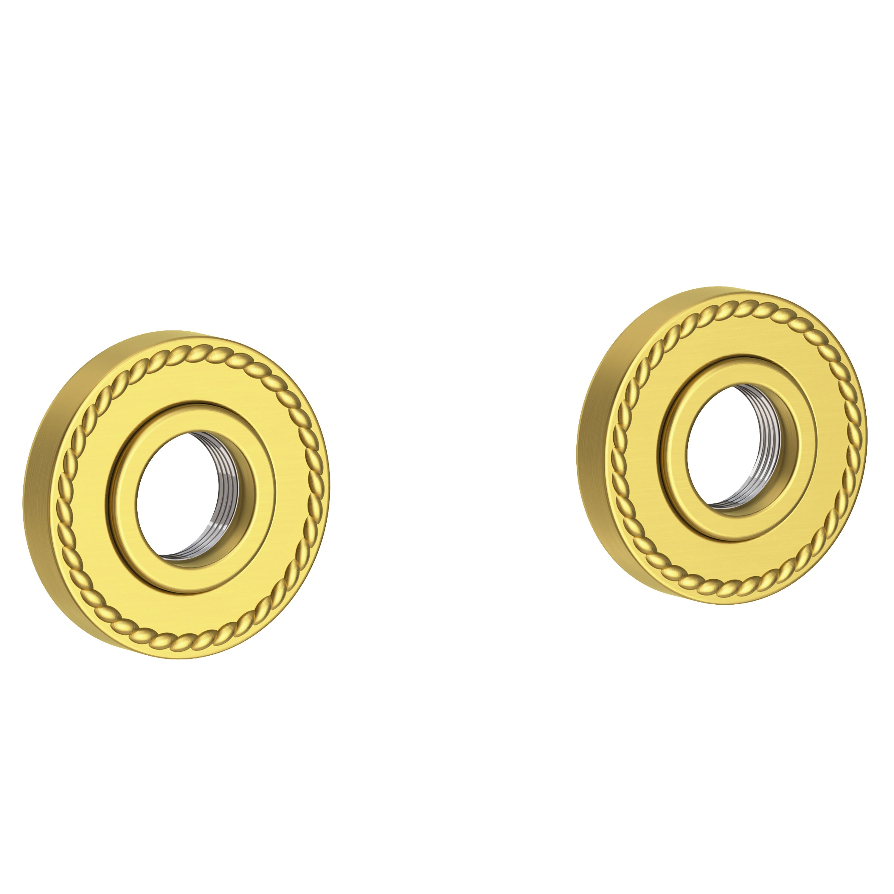 Newport Brass Alexandria 1020-2400 — Anillos Decorativos y Herrajes para Barra de Seguridad — Latón Satinado (PVD)