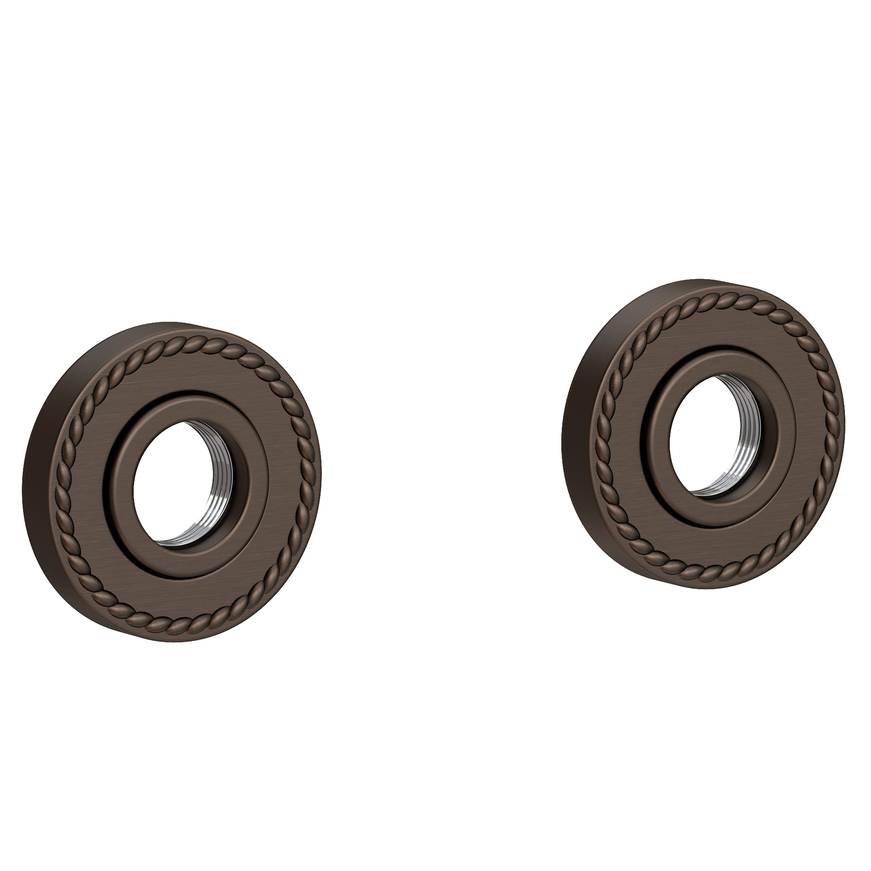 Newport Brass Alexandria 1020-2400 — Anillos Decorativos y Herrajes para Barra de Seguridad — Bronce Inglés