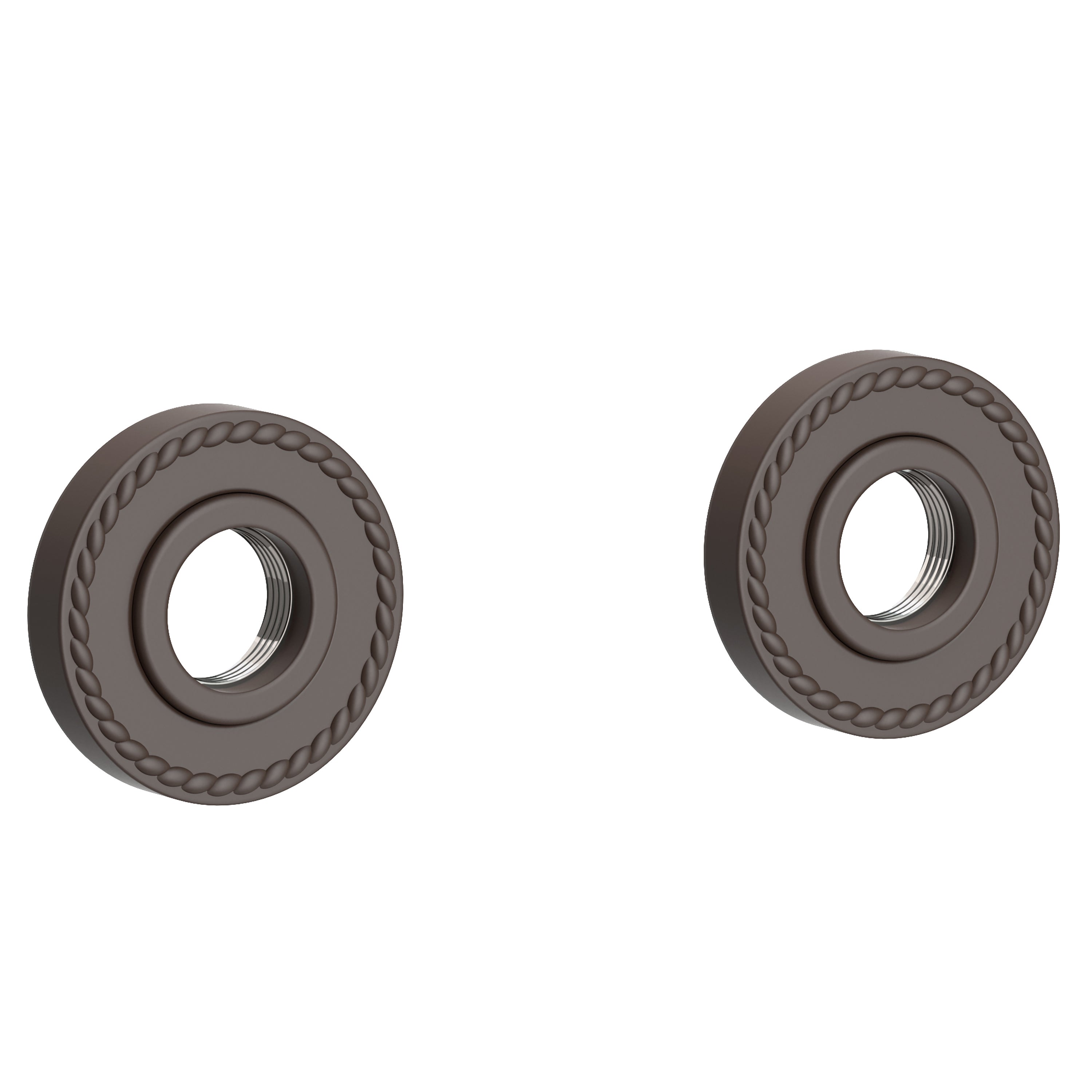 Newport Brass Alexandria 1020-2400 — Anillos Decorativos y Herrajes para Barra de Seguridad — Bronce Aceitado