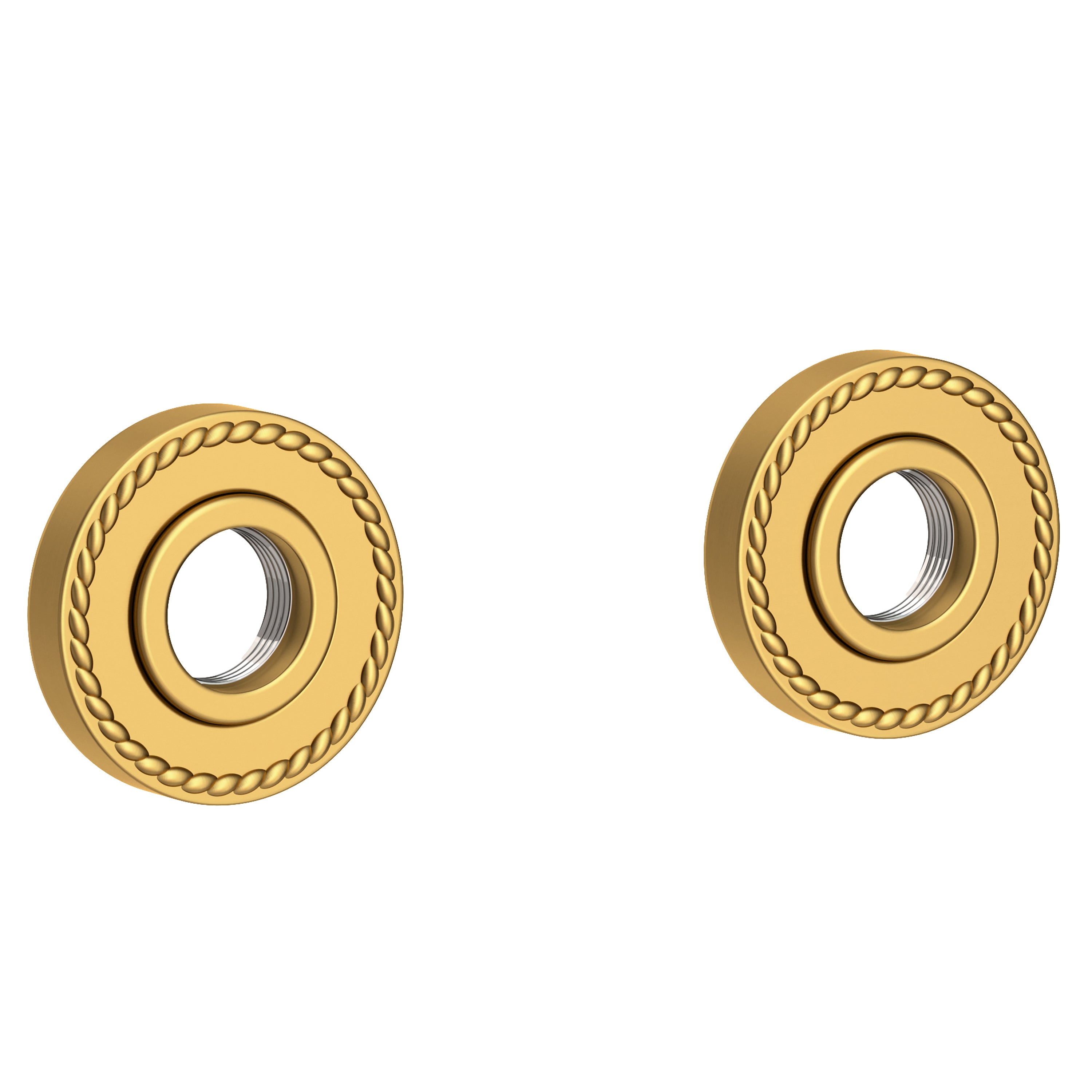 Newport Brass Alexandria 1020-2400 — Anillos Decorativos y Herrajes para Barra de Seguridad — Bronce Satinado (PVD)