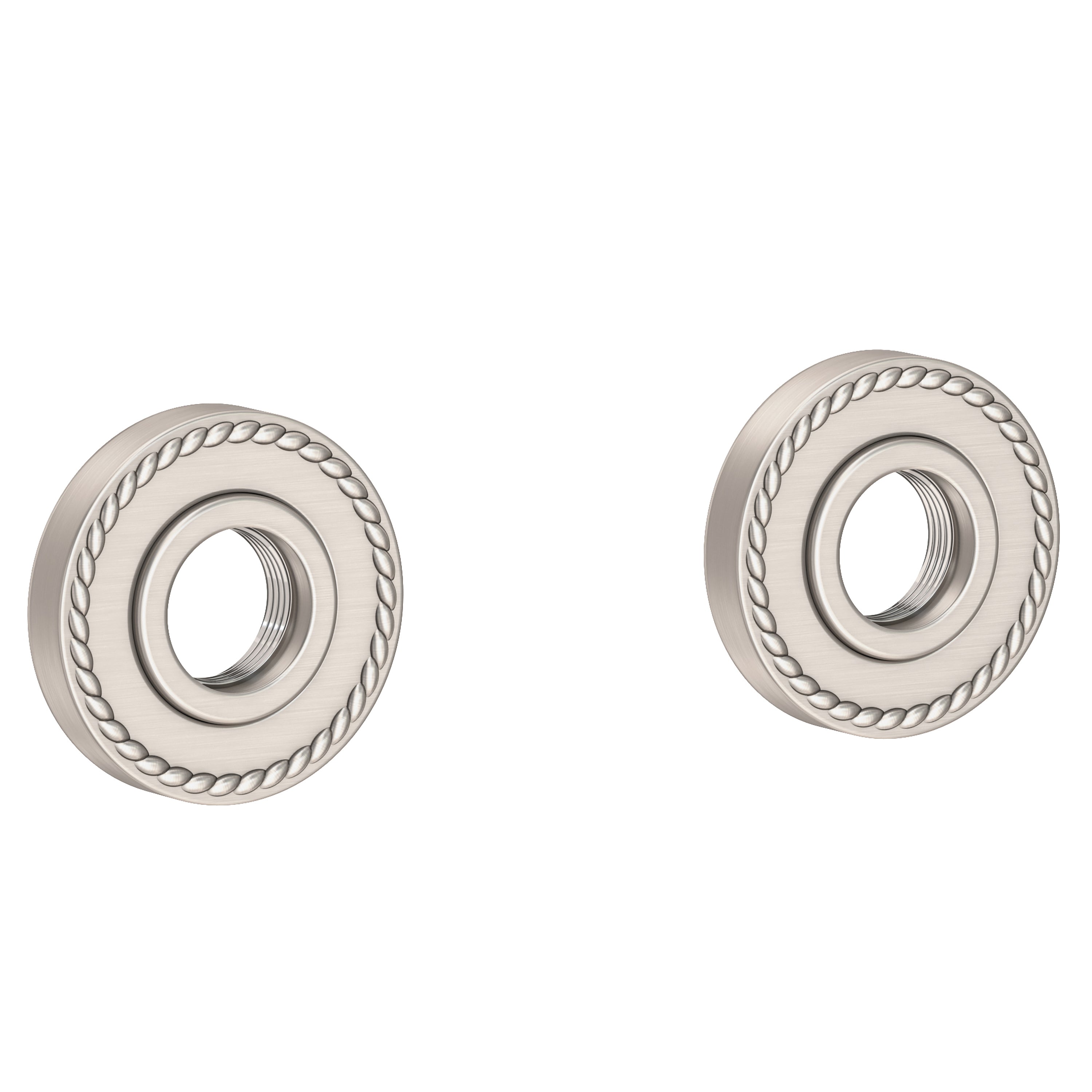Newport Brass Alexandria 1020-2400 — Anillos Decorativos y Herrajes para Barra de Seguridad — Níquel Satinado (PVD)