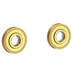 Newport Brass Alexandria 1020-2400 — Anillos Decorativos y Herrajes para Barra de Seguridad — Oro Satinado (PVD)