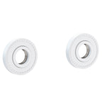 Newport Brass Alexandria 1020-2400 — Anillos Decorativos y Herrajes para Barra de Seguridad — Blanco Mate