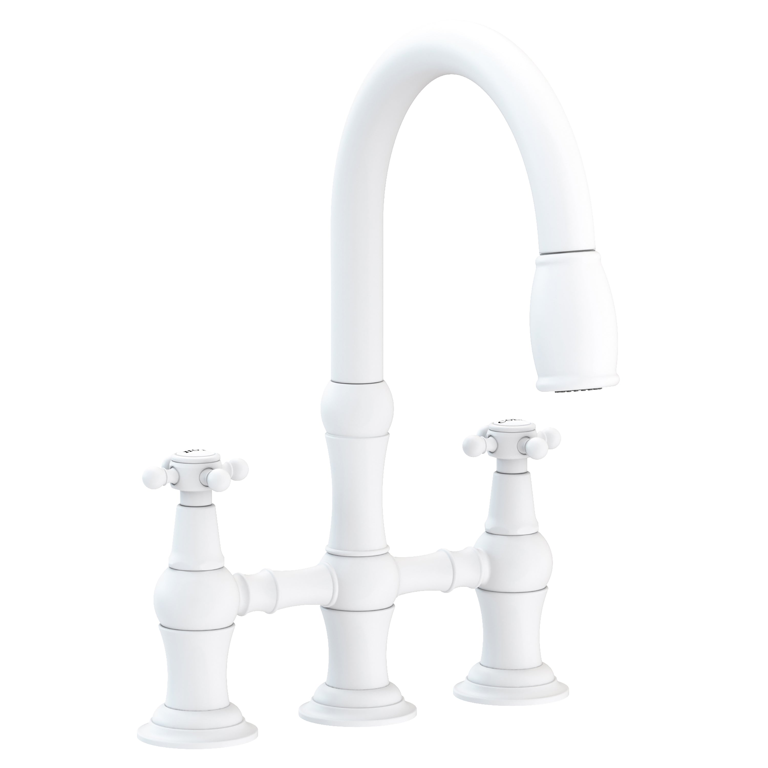 Newport Brass Chesterfield 1030-5462 — vista de producto — Blanco Mate