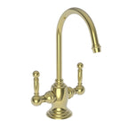 Newport Brass Nadya 107 — vista de producto — Latón sin Laca (Living)