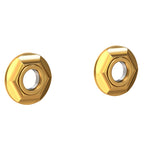 Newport Brass Metropole 1200-2400 — Anillos Decorativos y Herrajes para Barra de Seguridad — Latón Envejecido