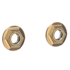 Newport Brass Metropole 1200-2400 — Anillos Decorativos y Herrajes para Barra de Seguridad — Latón Antiguo