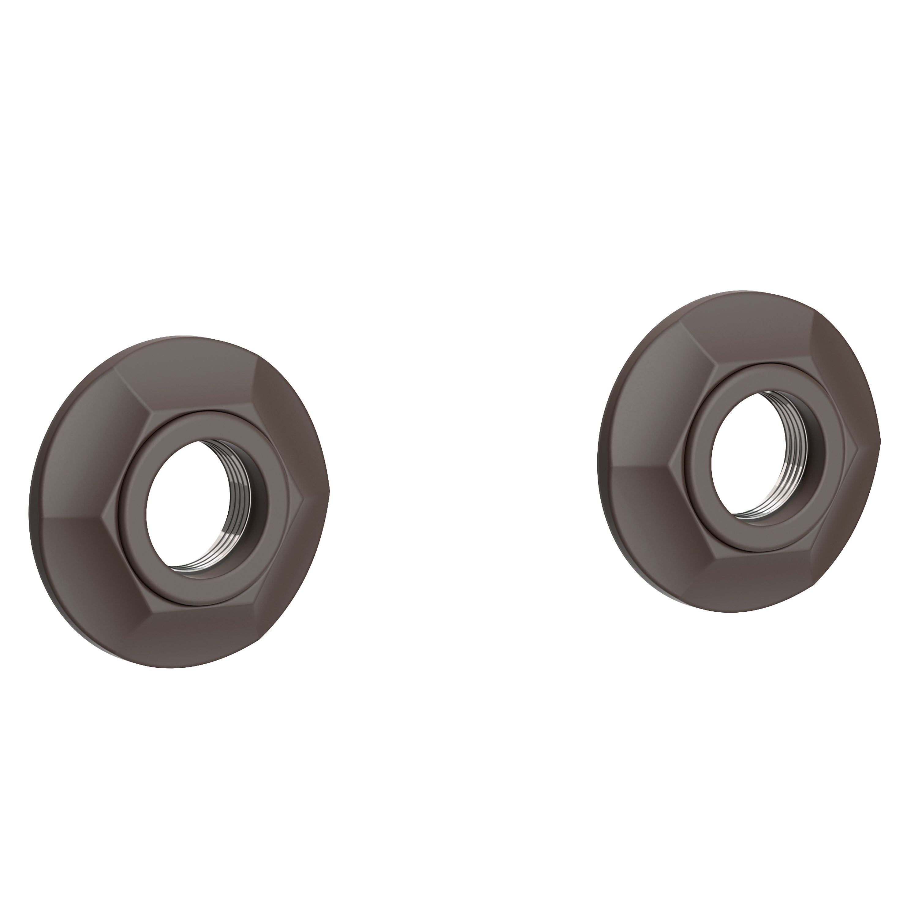 Newport Brass Metropole 1200-2400 — Anillos Decorativos y Herrajes para Barra de Seguridad — Bronce Aceitado