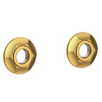 Newport Brass Metropole 1200-2400 — Anillos Decorativos y Herrajes para Barra de Seguridad — Bronce Satinado (PVD)