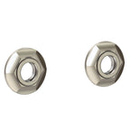 Newport Brass Metropole 1200-2400 — Anillos Decorativos y Herrajes para Barra de Seguridad — Níquel Antiguo