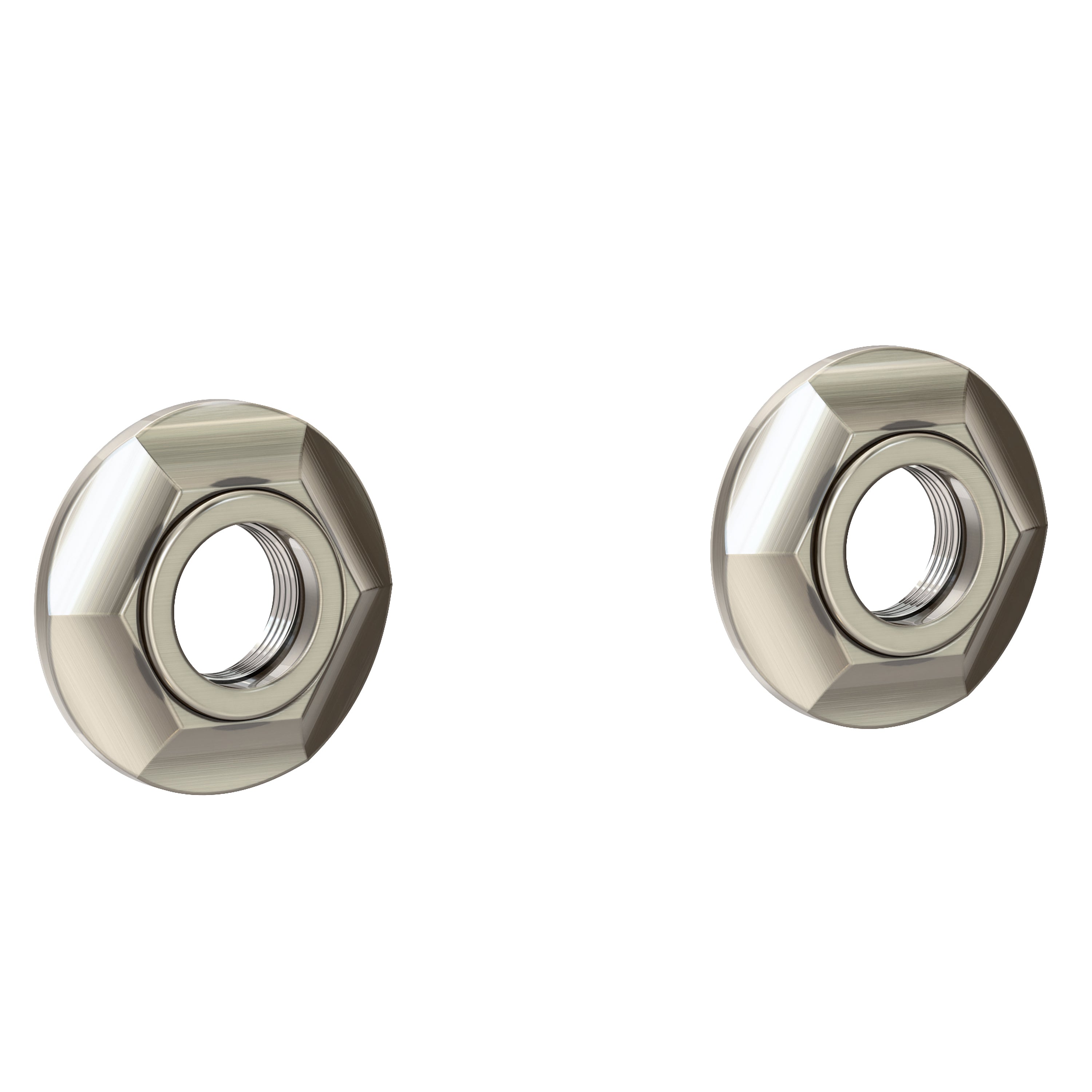Newport Brass Metropole 1200-2400 — Anillos Decorativos y Herrajes para Barra de Seguridad — Níquel Antiguo