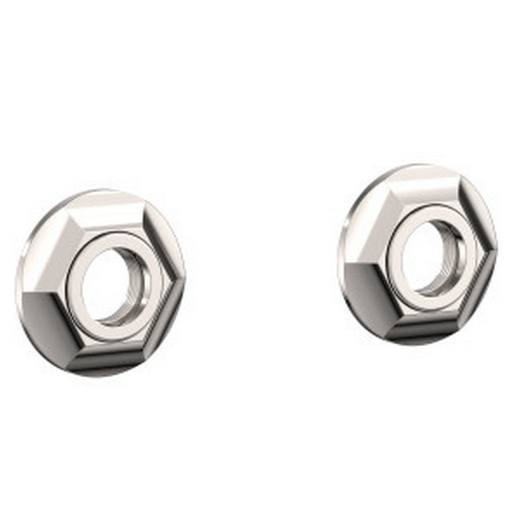 Newport Brass Metropole 1200-2400 — Anillos Decorativos y Herrajes para Barra de Seguridad — Níquel Pulido (PVD)