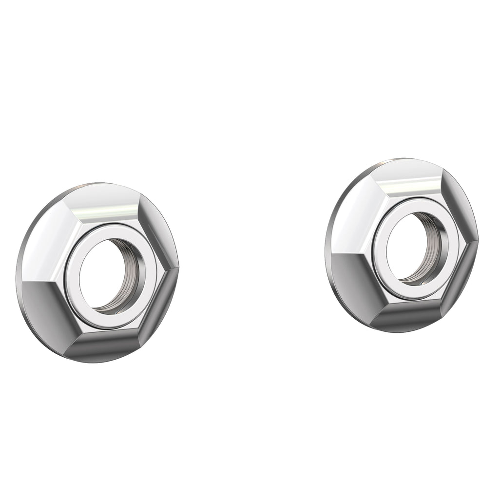 Newport Brass Metropole 1200-2400 — Anillos Decorativos y Herrajes para Barra de Seguridad — Cromo Pulido