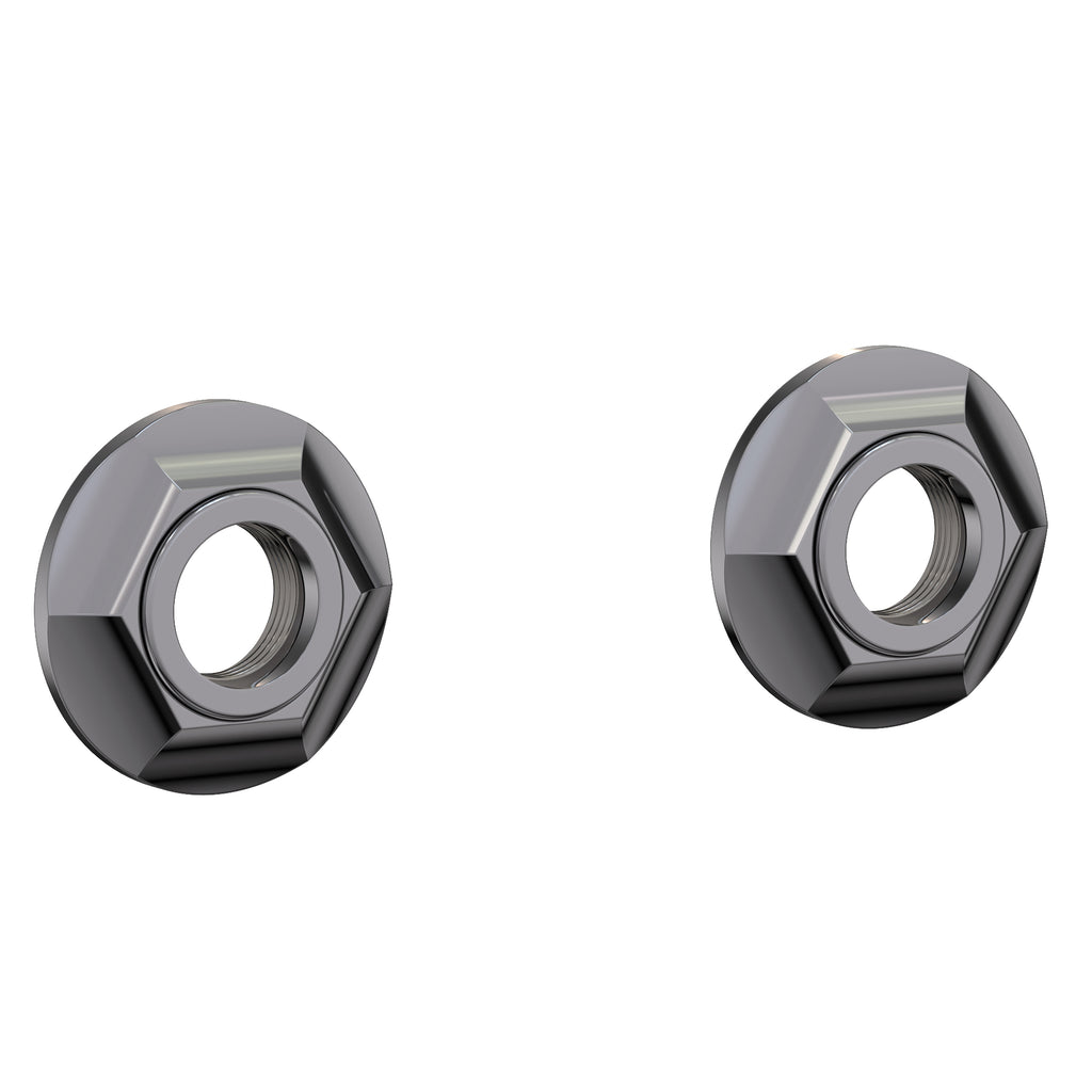 Newport Brass Metropole 1200-2400 — Anillos Decorativos y Herrajes para Barra de Seguridad — Cromo Medianoche
