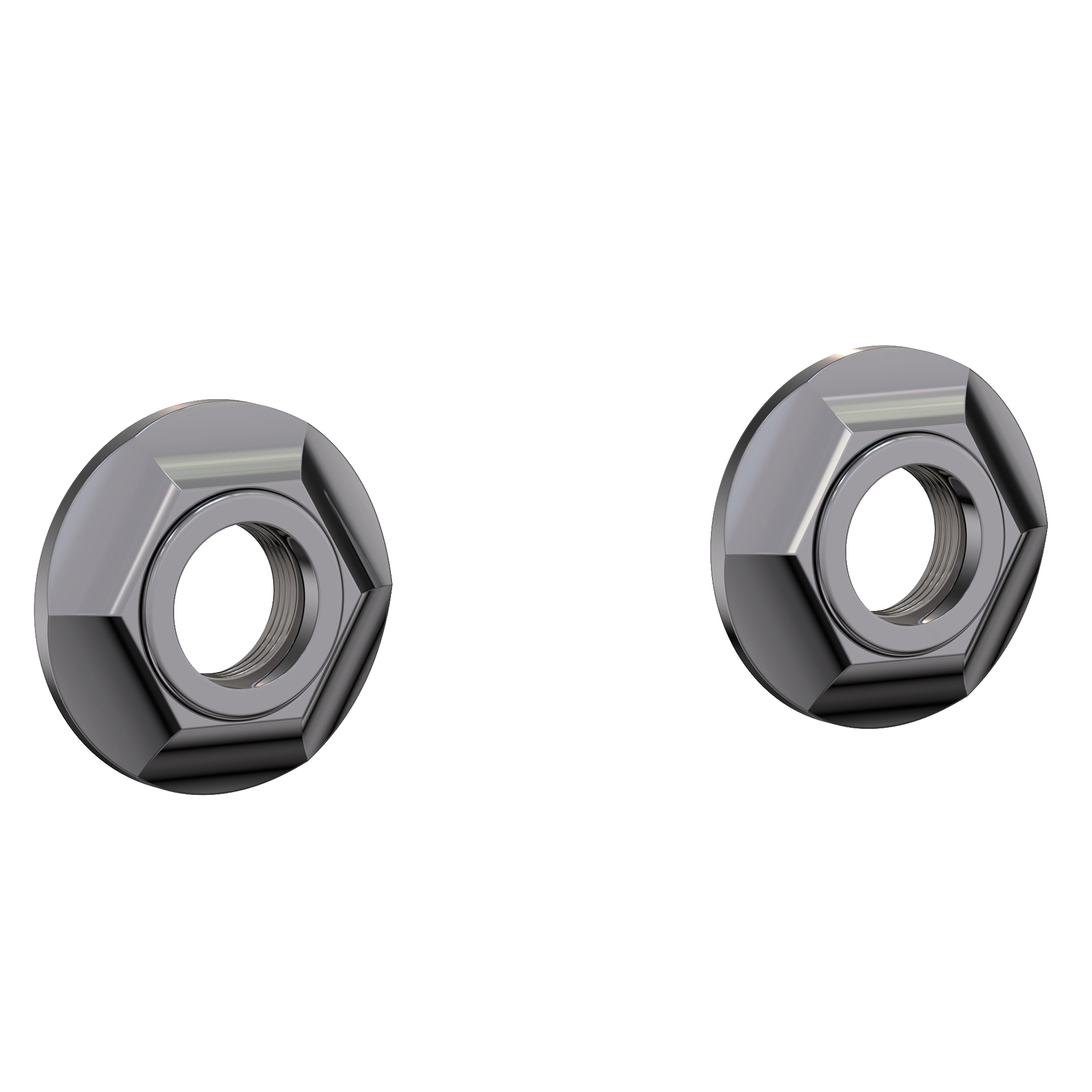 Newport Brass Metropole 1200-2400 — Anillos Decorativos y Herrajes para Barra de Seguridad — Cromo Medianoche