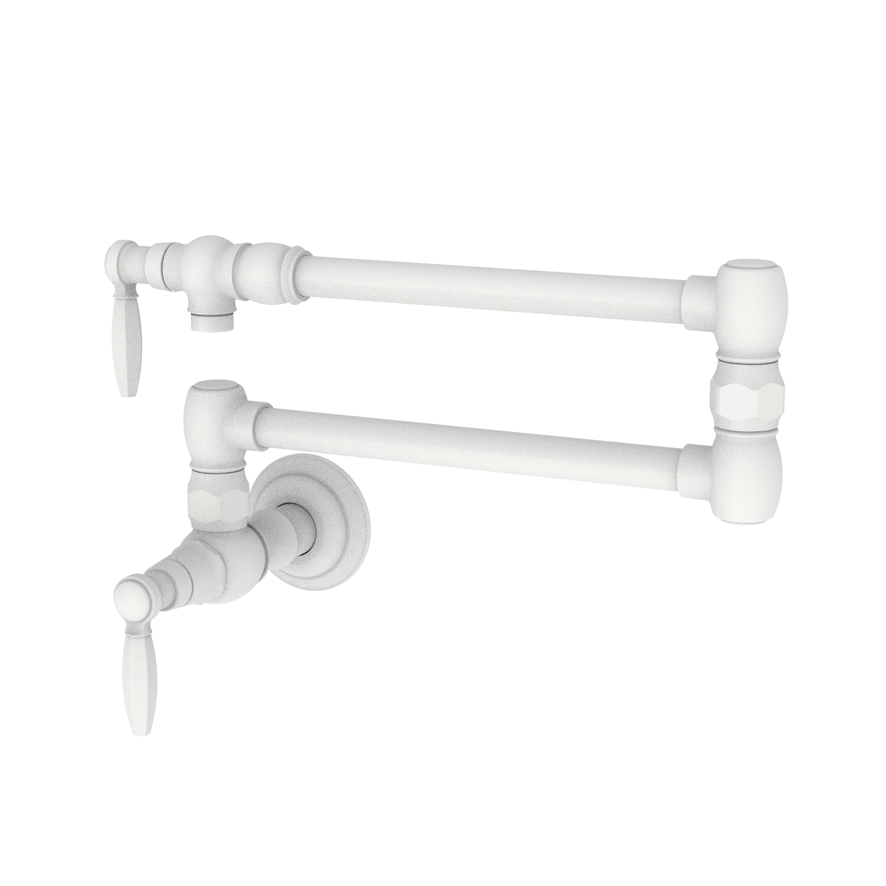 Newport Brass Metropole 1200-5503 — vista de producto — Blanco Mate