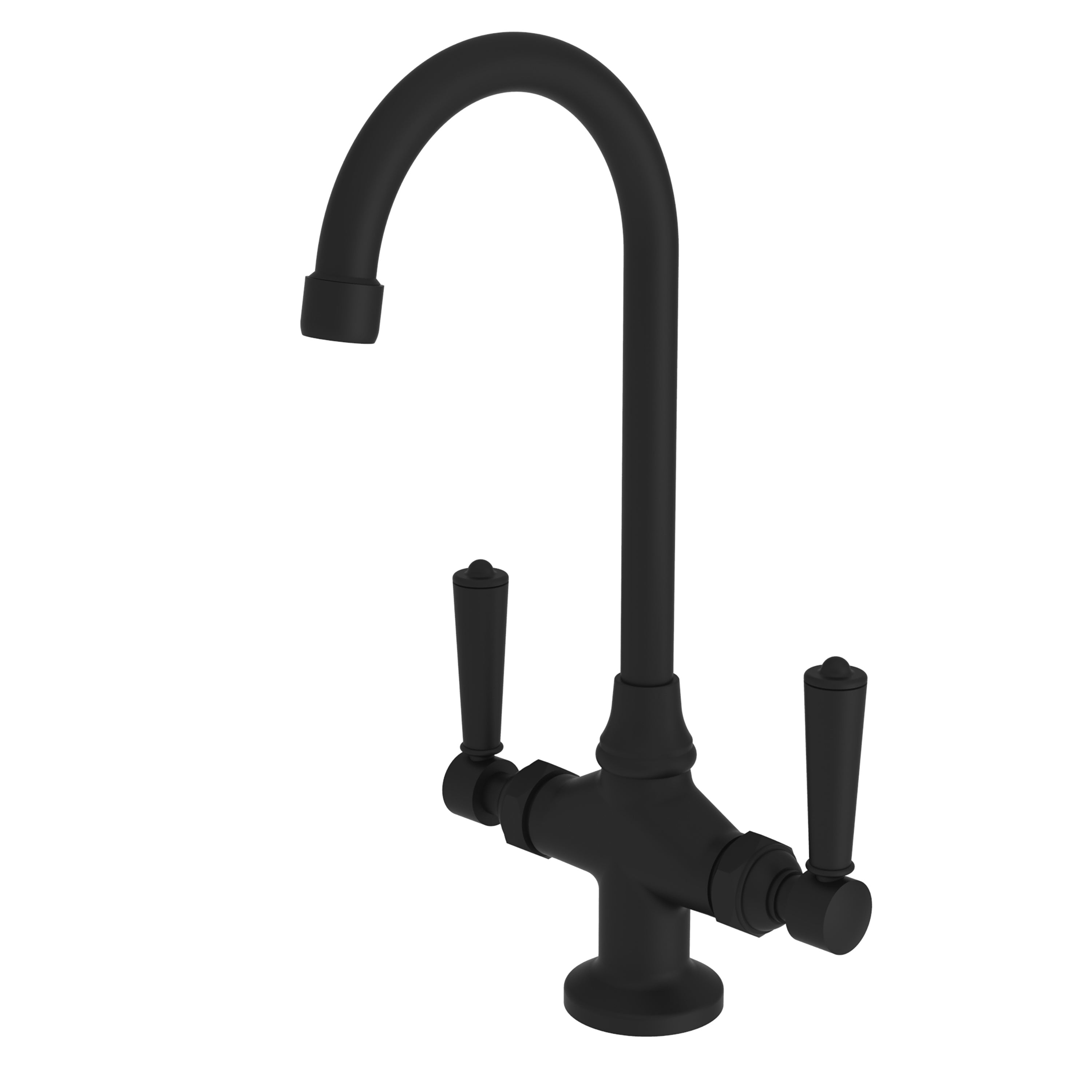 Newport Brass Metropole 1208 — vista de producto — Negro Mate