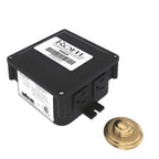 Rohl Caja de Control para Triturador con Botón Neumático - Clásico - Oro Inglés Satinado
