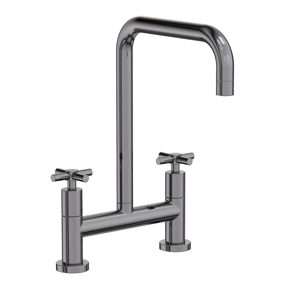 Newport Brass East Linear 1400-5402 — vista de producto — Cromo Medianoche