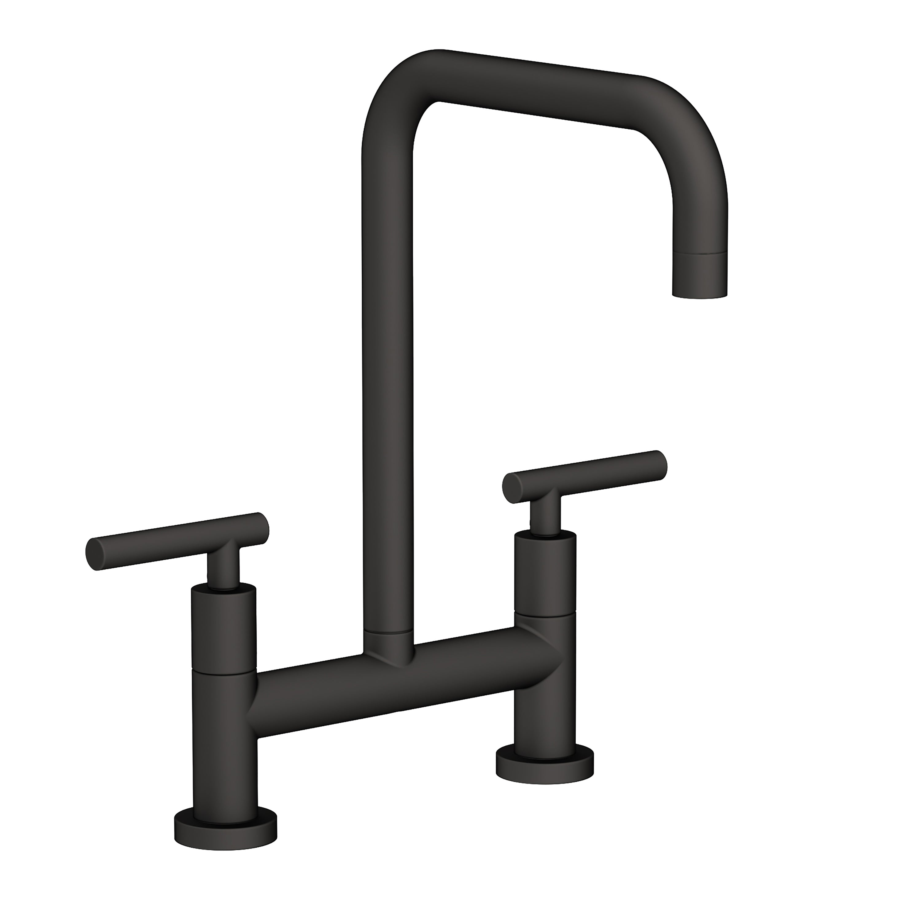 Newport Brass East Linear 1400-5403 — vista de producto — Negro Mate