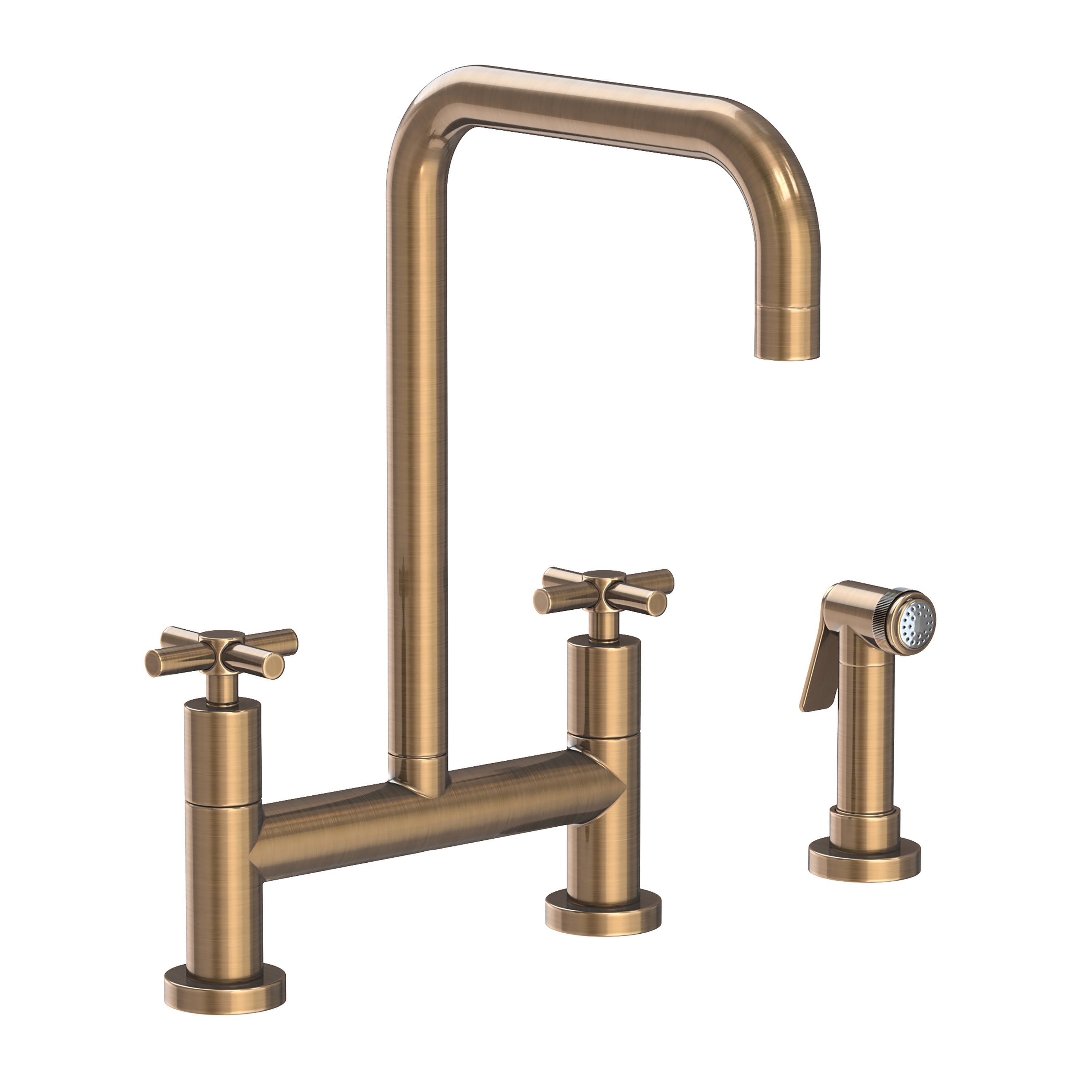 Newport Brass East Linear 1400-5412 — vista de producto — Latón Antiguo