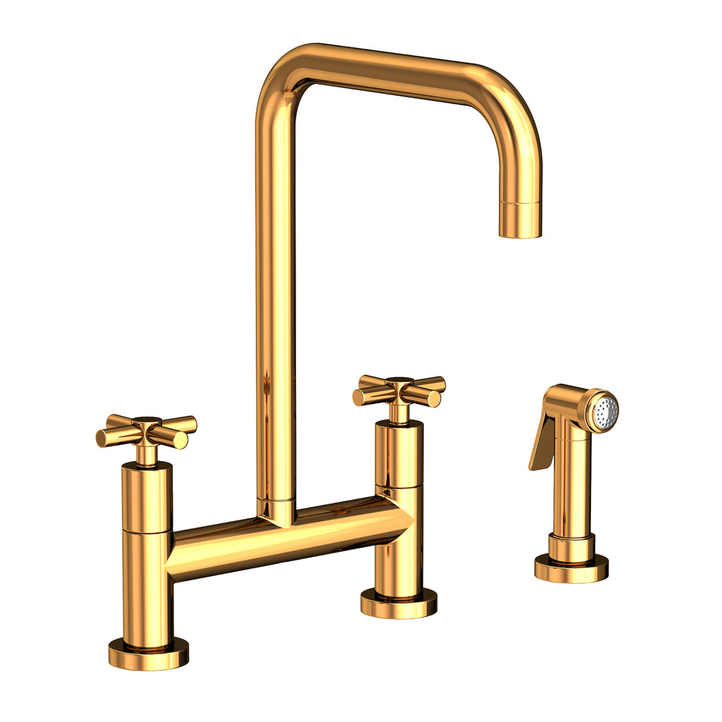 Newport Brass East Linear 1400-5412 — vista de producto — Oro Pulido (PVD)