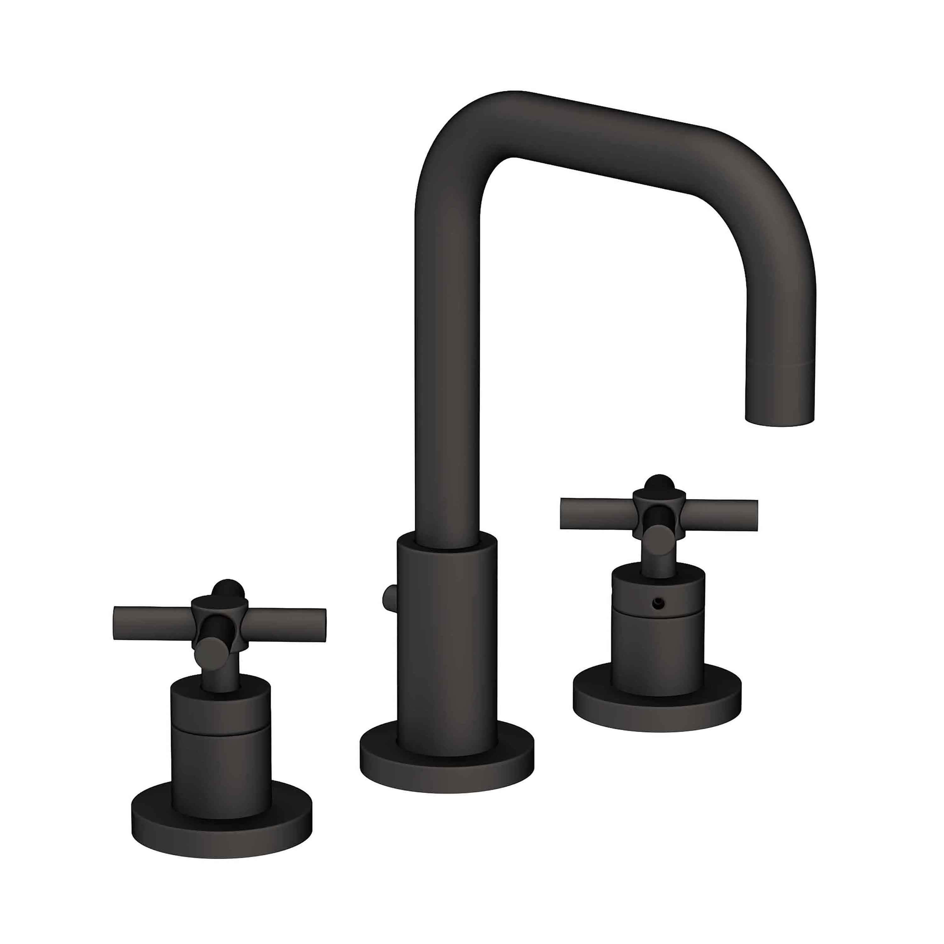 Newport Brass East Linear 1400 — vista de producto — Negro Mate