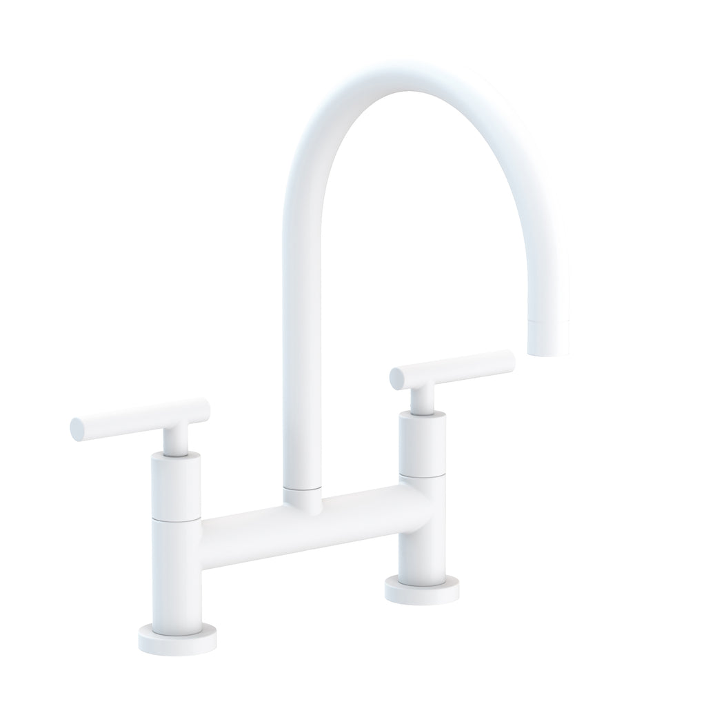 Newport Brass East Linear 1500-5403 — vista de producto — Blanco Mate