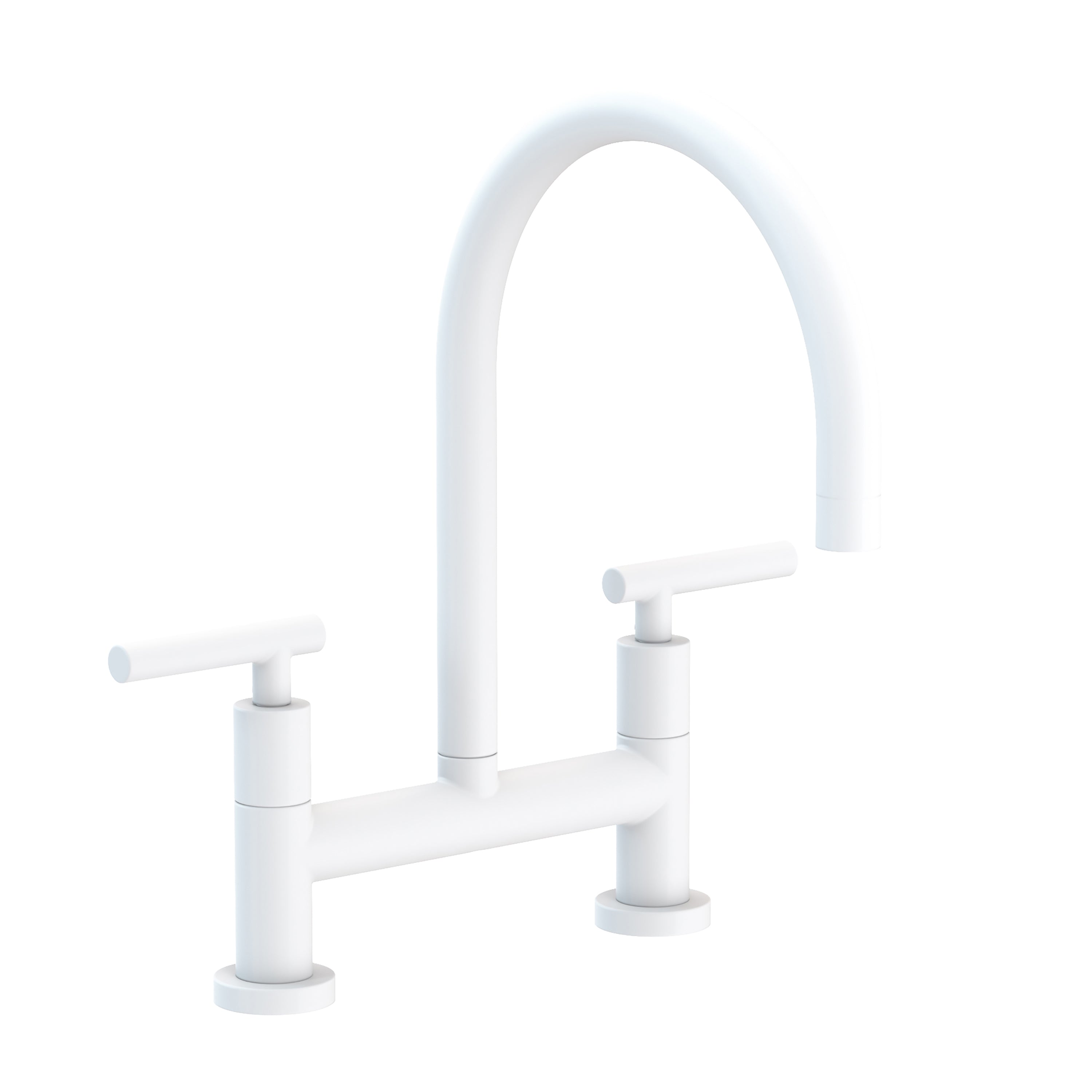 Newport Brass East Linear 1500-5403 — vista de producto — Blanco Mate