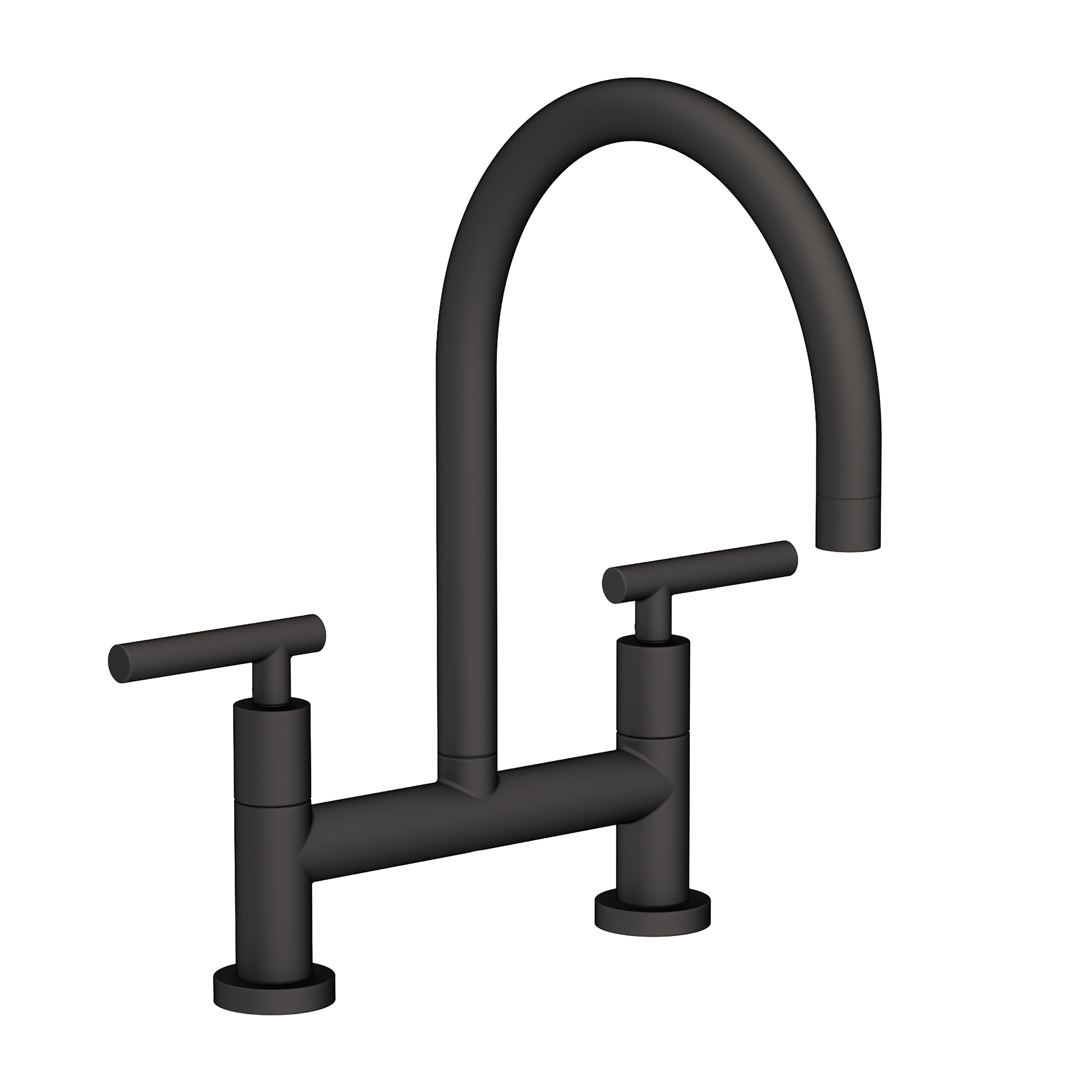 Newport Brass East Linear 1500-5403 — vista de producto — Negro Mate