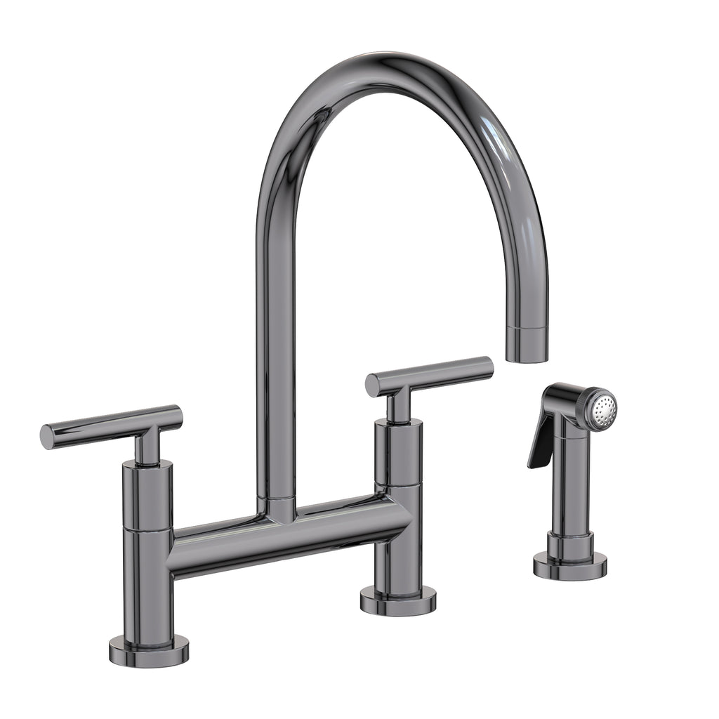 Newport Brass East Linear 1500-5413 — vista de producto — Cromo Medianoche