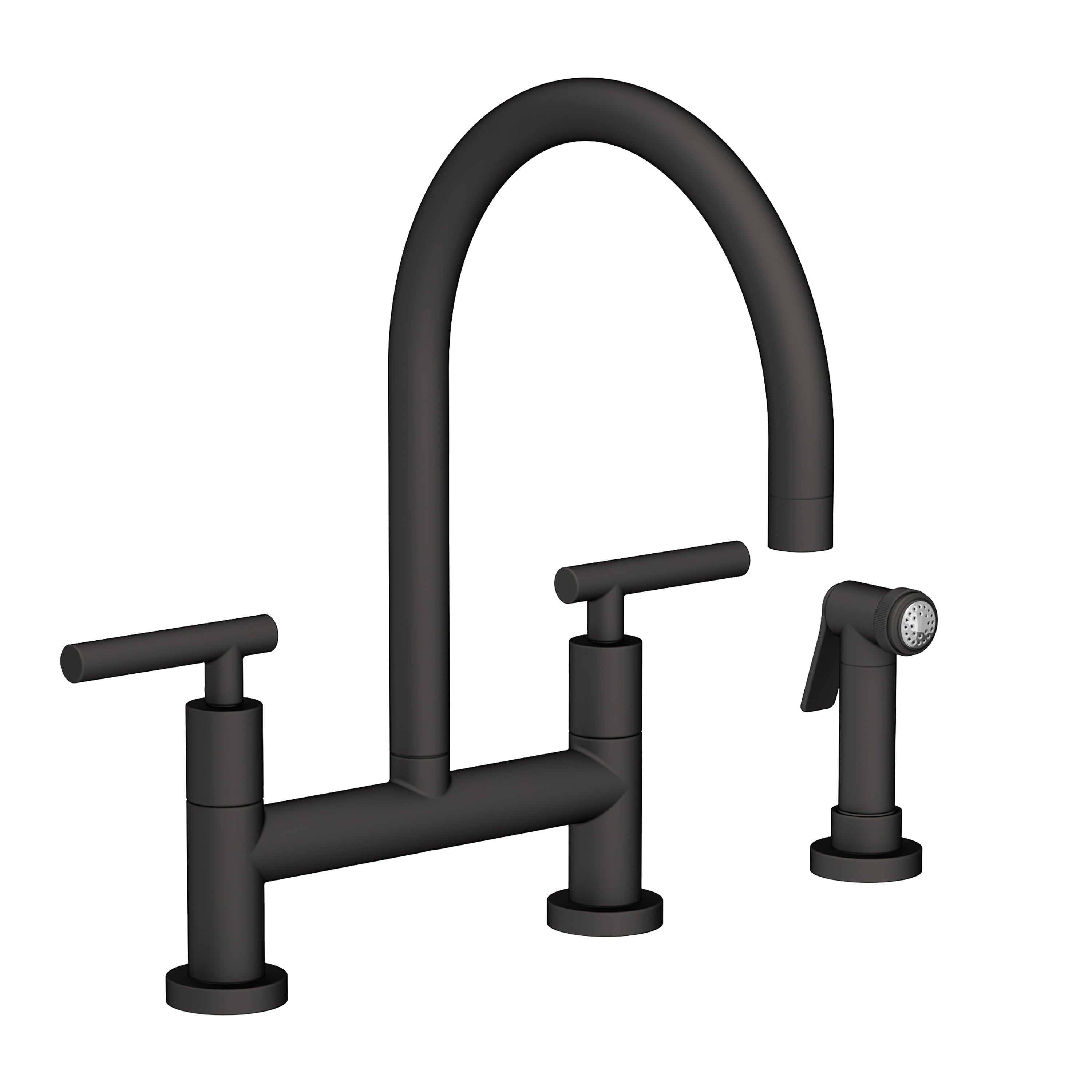 Newport Brass East Linear 1500-5413 — vista de producto — Negro Mate